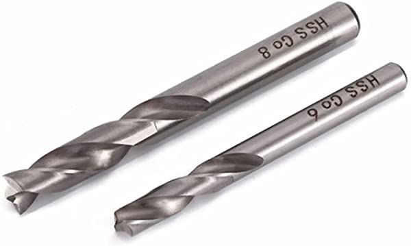 【2本入り】 ドリルビット HSSドリルビット スポット溶接カッター 高速度鋼製 6mm 8mm スポット溶接ドリルに適用 金属 金工 送料無料