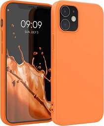 iPhone 12 / 12 Pro 専用ケース 耐衝撃 TPUソフト シリコンケース スマホカバー 滑り止め ケース...(フルーティー オレンジ) 送料無料