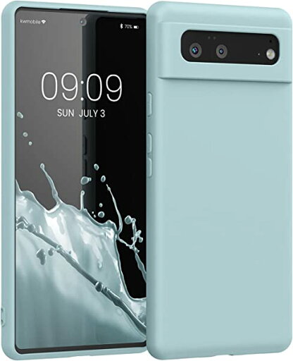 Google Pixel 6 ケース 極薄 衝撃吸収 TPU シリコンケース マイクロファイバー 加工...(ミント) 送料無料 Google Pixel 6 ケース 極薄 衝撃吸収 TPU シリコンケース マイクロファイバー 加工...(ミント) 送料無料