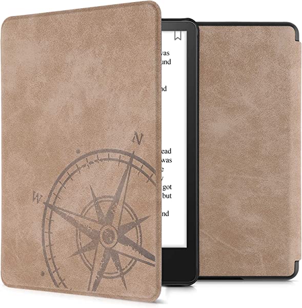 Amazon Kindle Paperwhite (11. Gen 2021) 保護ケース ヌバックレザー 電子書籍カバー- スリーブケース...(茶色) 送料無料