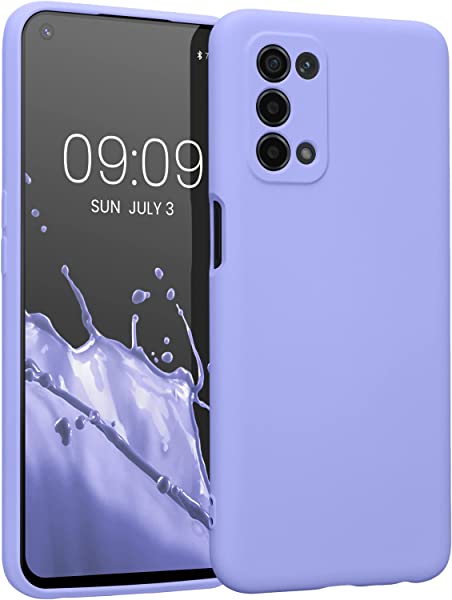 保護ケース Oppo A74 (5G) / A54 (5G) スマートフォン 耐衝撃 TPU シリコン ソフト パステルラベンダー 送料無料