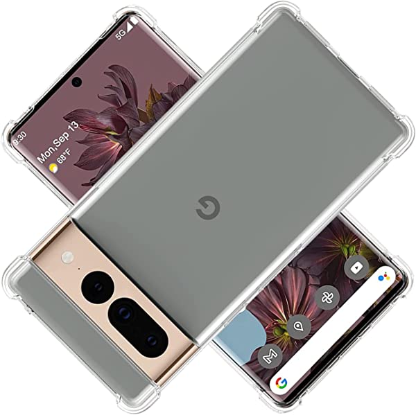 Google Pixel 7 Pro ケース Pixel7Pro クリア ケース GooglePixel7Proカバー シェル スマホ保護カバー クリア 美しい 光沢感 落下防止 衝撃吸収 保護 頑丈 軽量 傷防止 黄ばみ防止 ソフト 軽薄型 耐衝撃 Pixel7Pro スマホケース カバー背面 シリコンカバー 保...