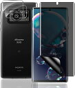  y3z AQUOS R6 tB `h~ AQUOS R6 SH-51B TPUtB (1) + JtB (2) SʕیtB vCoV[ی J Y یJo[ yߗ CA[ wh~ \tȒPztیtB