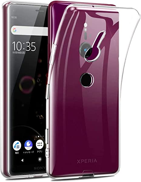 Xperia XZ3 スマホケース SOV39/801SO/SO-01L カバー TPU 超薄型 全面保護 ケース ソフト ケース クリア シリコン 透明 クリア ケース 耐衝撃 TPU ケース 擦り傷防止吸収柔らかい手触り 送料無料