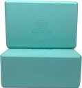 ヨガブロック 2個セット 3サイズ 23 x 15 x 7.4/7.6cm(高密度) また 大きい 23 x 15 x 10cm(中密度) 初心者/上級な ヨガ...