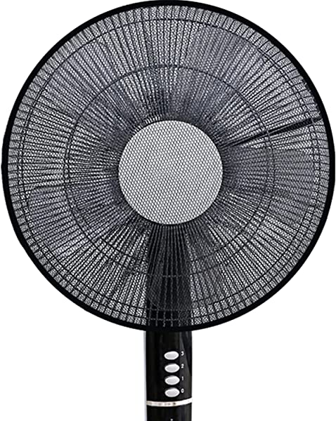 扇風機カバー 扇風機安全カバー 羽根経35～45cm用 無地 セーフティーネット 子供 指はさみ防止 家庭用