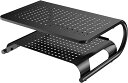 モニター台 机上台 PCスタンド 机上ラック モニタースタンド パソコンスタンド 幅37cm 耐荷重20kg(3)