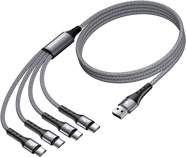 送料無料 【2本セット 1.2m 】 USB Type C ケーブル 超高耐久 4USB Cポート マルチコア コード QC3.0高速充電 480Mbs 高速データ 転送 Samsung Galaxy S22 S10 S9 A51 A11 Note 20 10 9 PS5 So…