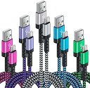 USB Type C ケーブル 3A急速充電 QC3.0対応 タイプc充電ケーブル 高耐久 ナイロン USB A to USB C 充電ケーブル Moto Xi...