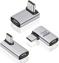 USB Type-C L字 アダプタ (3種類セット) USB-C L字 Type C 変換 アダプタ 240W 5A急速充電 40Gbps高速データ転送 8K...