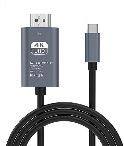 送料無料 USB C HDMI 変換ケーブル 30Hz 映像出力 USB Type C to HDMI 接続ケーブル 2M]4K@30Hz 映像出力 設定不要 在宅勤務 Type C HDMI 変換アダプタThunderbolt3対応 HDMIケーブル MacBook Air Pro iPad Pro iMac Surface Book Galaxy S20