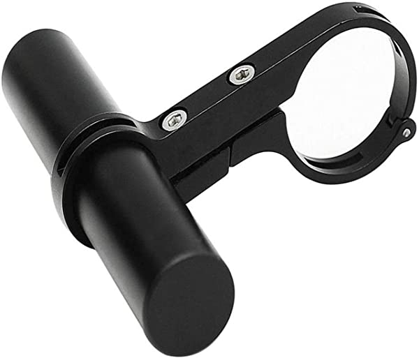 自転車ハンドルバー 延長ブラケット アルミ 10CMブラック 軽量 エクステンションマウント 取付場所を増やすフレーム 自転車アクセサリー