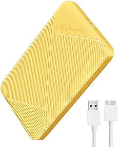 2.5C` HDD P[X n[hfBXNP[X USB 3.0ڑ SATA 9.5mm/7mm SATA HDD SSD Ή 6Gbps]x 6TBeʑΉ Hsv UASPΉ USB USB micro-B to AP[ut (U-yellow) 