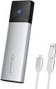  M.2 SSD OtP[X USB3.2(Gen2) ڑ 10Gbps] M.2 NVMe/SATA P[X8TB Hsv UASP TrimT|[g M-Key / B&M-Keyp M`V[gt A~2230/2242/2260/2280 Ή USB-C TO USB-CP[ut (SATA/NVMe