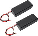 単4電池用 2本/3本/4本 電池ボックス 2個入り 3V/4.5V/6V 電池ケース ON/OFFスイッチ付き リード線付き 単4電池ボックス バッテリー ケース ボックス 電池ホルダー (2本) 送料無料