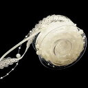 パールチェーン リボン ファッショナブル レース 薄い リボン装飾 リボン レーストリム 結婚式 トリム アップリケ DIYの手工芸品 長さ 約5m 幅は約20...