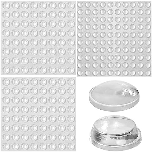 戸当たりクッション 半球形 128粒入り 円筒形 100粒入り 衝撃吸収材 滑り止め シール 家具 クッション ゴムクッション クッションゴム 粘着 ソフトクッ...