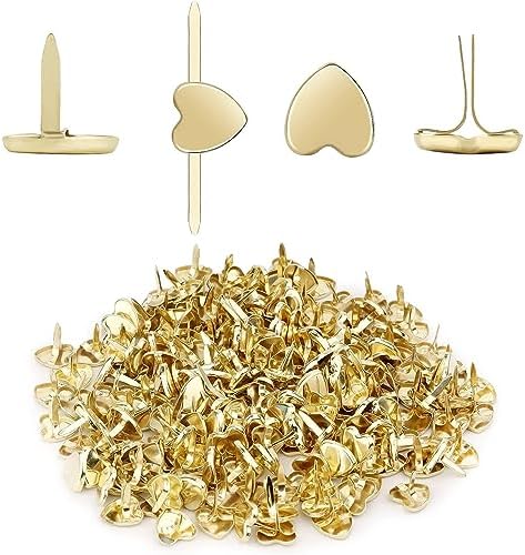 割りピン 画鋲 画びょう ハート型 留め具 100個セット ミニ割りピン 押しピン プッシュピン 留め具 割鋲 鉄製 多機能ピン かわいい ファッショ ン割りピ...