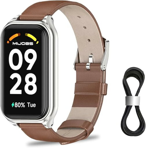 Xiaomi Smart Band 8 Active バンド 交換バンド ベルト 革 レザーバンド ストラップ スポーツバンド Xiaomi Smart Band 8 Active / Redmi Smart Band 2 用 交換ベルト ブラウン) Xiaomi Smart Band 8 Active バンド 交換バンド ベルト 革 レザーバンド ストラップ スポーツバンド Xiaomi Smart Band 8 Active / Redmi Smart Band 2 用 交換ベルト ブラウン)