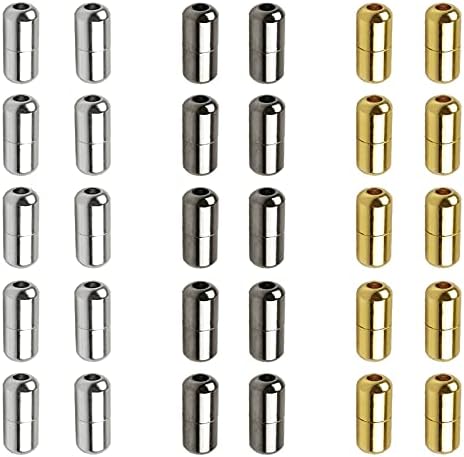 靴紐 バックル 30個セット 靴紐メタルターンバックル カラーメタル カプセルバックル 靴紐ロック 時間節約 子供から高齢者 カジュアル シューズ スニーカー