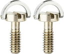 カメラ 1/4ネジ 2個セット Dリング固定ネジ 雲台用 1/4ネジ dリング Dリングヒンジねじ ステンレススチール 三脚 一脚 カメラ接続用 QRプレート ...