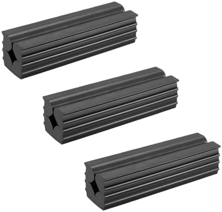 ゴルフ クラブ グリップ 交換 修理 工具 取り替え 用 ラバーシャフトクランプ シャフトプロテクター 専用両面テープ (ダークブラック)