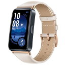 HUAWEI Band 10 / HUAWEI Band 9 / HUAWEI Band 8 バンド PUレザー素材 ベルト ソフト 柔軟性 ビジネス風 交換ベ...