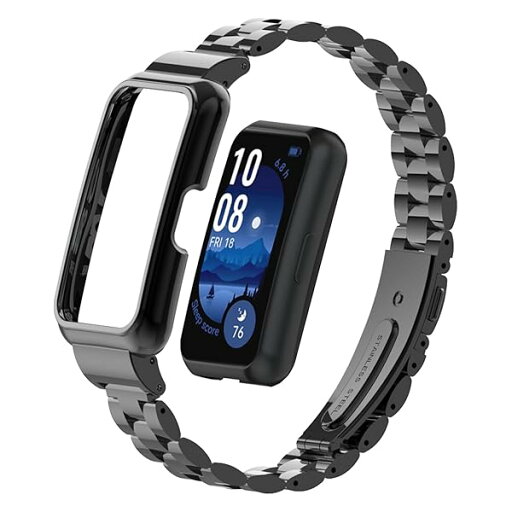Huawei Band 9 / Huawei Band 8 バンド ステンレスメタル おしゃれ 交換バンド クイックリリースボタン アクセサリー ストラップ 替えベルト レディース & メンズ 交換ベルト ビジネス風 調整工具付き Huawei band 8 ブラック 送料無料 Huawei Band 9 / Huawei Band 8 バンド ステンレスメタル おしゃれ 交換バンド クイックリリースボタン アクセサリー ストラップ 替えベルト レディース & メンズ 交換ベルト ビジネス風 調整工具付き Huawei band 8 ブラック 送料無料