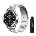送料無料 Xiaomi Watch S3 / Redmi Watch 5 Active / Redmi Watch 5 Lite バンド ベルト 交換バンド 金属ベルト サイズ調整可能 ビジネス風 ステンレス おしゃれ 調整工具付き Xiaomi Watch S3 / Redmi Watch 5 Active / Redmi Watch 5 Lite