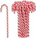 クリスマスオーナメント クリスマスツリー 飾り クリスマスのプラスチック製キャンディケイン candy canes ホリデーパーティーデコレーション用 18本入...