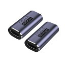 USB C 中継アダプタ 40Gbps高速データ転送 100W / 5A急速充電 8k@60hzビデオ出力 Mac Book Pro Galaxy S 8 など...