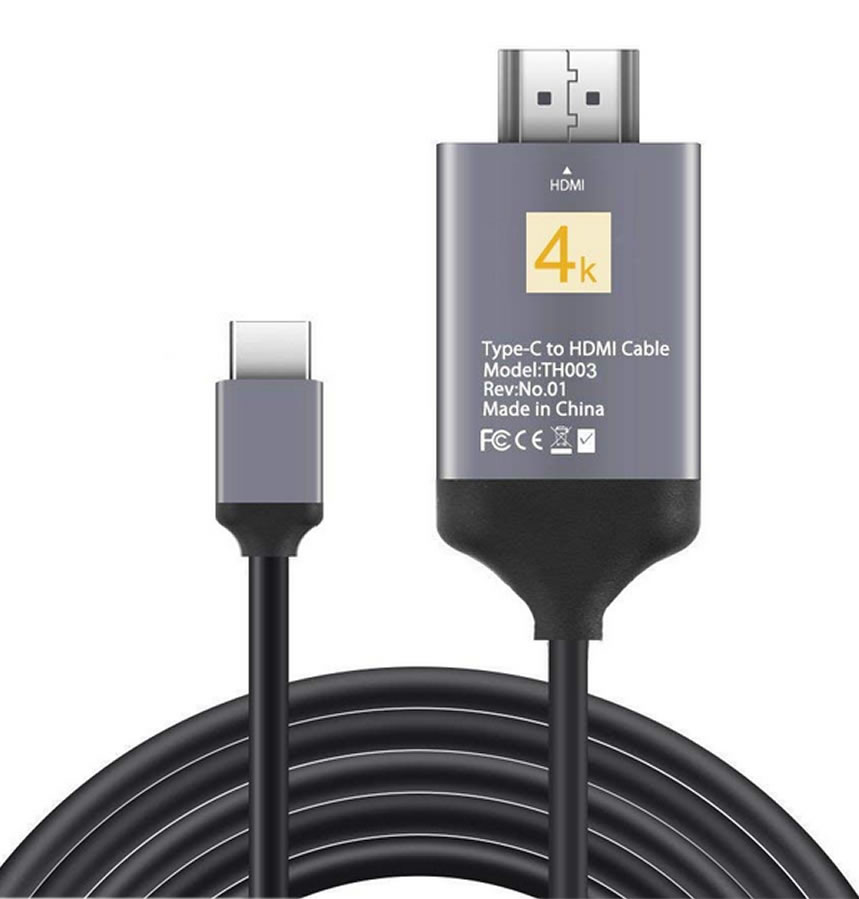 Type C HDMI ϊA_v^[ 4K USB Type C to HDMIP[u [q ϋv HDMI4K