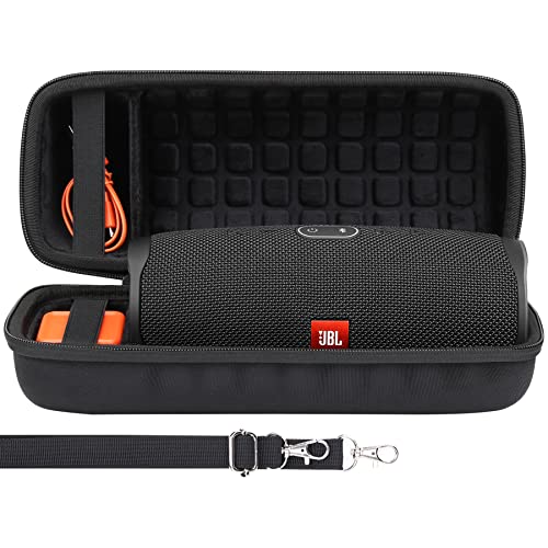 JBL Charge4 / Charge5 防水Bluetoothスピーカー収納ケース (ケースのみ)ーブラック