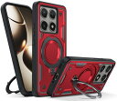 Xiaomi 14T ケース 耐衝撃 マット感 携帯スマホケース ストラップホール付き TPU 背面PC カメラレンズ保護 ワイヤレス充電対応 指紋防止 黄変防止 防塵 シャオミ14T カバー 6.67インチ レッド 送料無料