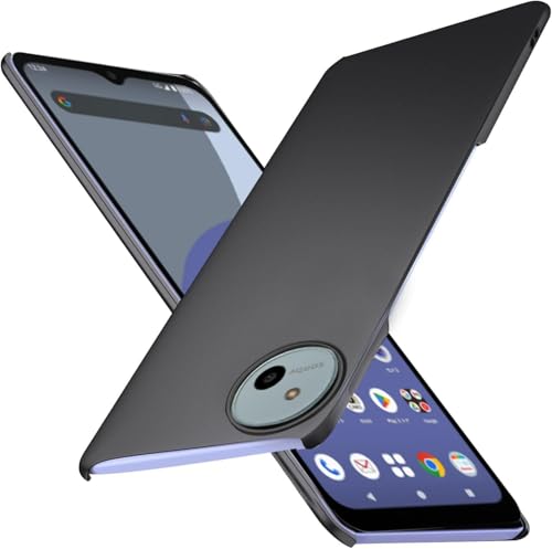 AQUOS wish4 ケース 薄型 AQUOS wish4 SH-52E SH-M27 ケース PCマット質感 超軽量 黄変防止 指紋防 擦り傷防止 手触り良い 全面保護 超耐磨 耐衝撃AQUOS wish4カバー ワイヤレス充電対応 ブラック 送料無料