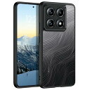 Xiaomi 14T Pro ケース xiaomi 14t pro ケース 透明 波紋 ワイアレス充電 マット感ケース シャオミ 14T Pro ケース TPU PC 耐衝撃 黄ばみなし 指紋防止 擦り傷防止 ストラップホール付き スマホケース 6.67インチ クリア 送料無料