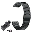 ガーミン (GARMIN) Instinct 2S / Garmin Fenix 8 43mm / 7S / 7S Pro / 6S / 6S Pro / 5S / 5S Plusに対応交換用バンド ミラネーゼループ / リンクブレスレット 多色選択可能 20mmバンド Garmin用クイックフィット式バンド 送料無料