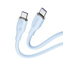 送料無料 USB Type C ケーブル 100W PD対応 急速充電 超高耐久 usb ケーブル シリコン素材採 絡まない 断線防止 iPhone 16 / 15 Macbook Pro / Air iPad ノートパソコン Galaxy Google Pixel Android(アンドロイド) 各種対応 USB-C & USB-C(2)