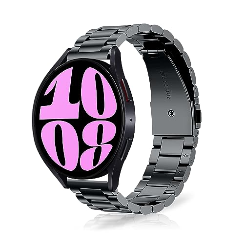 Galaxy Watch 7 / FE 40mm / 6 / 5 40mm 44mm / Galaxy Watch 6 Classic 43mm 47mm 交換バンド 20MM ステンレス製 サイズ調節可能 調整工具付き ストラップ ビジネス風 交換ベルト 替えベルト Galaxy Watch 5 Pro 45mm バンド 送料無料
