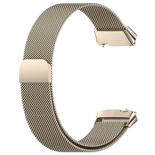 Redmi watch 3 active ベルト Redmi watch 3 lite 交換バンド ステンレス製 金屬ベルト ミラネーゼループ 裝著簡単 マグネットロック (シャンパン色) 送料無料 Redmi watch 3 active ベルト Redmi watch 3 lite 交換バンド ステンレス製 金屬ベルト ミラネーゼループ 裝著簡単 マグネットロック (シャンパン色) 送料無料