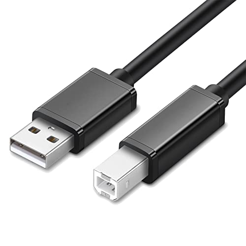 USB プリンターケーブル 0.5m USB2.0 Type B ケーブル Canon / Epson / Brother / HPなどのプリン,スキ..