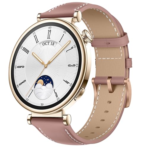 18mm レザーHuawei Watch GT 5 41mm / Huawei Watch GT4 41mm / Garmin Venu 3S 41mm / Garmin erunner 265S / 255S / Venu 2S バンド PUレザー素材 ベルト ソフト 交換ベルト 革製ストラップ 送料無料