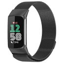 Fitbit charge 6 / Fitbit charge 5 交換 バンド 磁気バックル ストラップ メッシュ織り クイックリリース 時計交換ベルト 磁気...