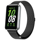 Galaxy Fit 3 交換バンド 磁気バックル ストラップ メッシュ織り クイックリリース 時計交換ベルト 磁気ロック レディース&メンズ Galaxy F...