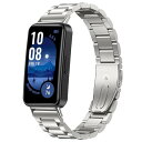 Huawei Band 10 / Huawei Band 9 / Huawei Band 8 バンド 交換バンド 交換バンド ステンレス メタル おしゃれ 交換バンド クイックリリース ストラップ 替えベルト レディース & メンズ 交換ベルト ビジネス風 調整工具付き 送料無料