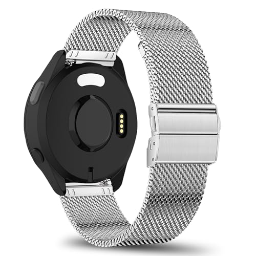 20mm 時計バンド Garmin Approach S50 / Approach S44 / erunner 165 / erunner 245 / 645 交換ベルト ステンレス鋼 替え 調節可能 通気性 金属ベルト Garmin(ガーミン) Vivoactive 6 / Vivoactive 5 / Venu Sq 2 / Sq / Venu 2 Plus 交換バンド - シルバー ... 20mm 時計バンド Garmin Approach S50 / Approach S44 / erunner 165 / erunner 245 / 645 交換ベルト ステンレス鋼 替え 調節可能 通気性 金属ベルト Garmin(ガーミン) Vivoactive 6 / Vivoactive 5 / Venu Sq 2 / Sq / Venu 2 Plus 交換バンド - シルバー ...