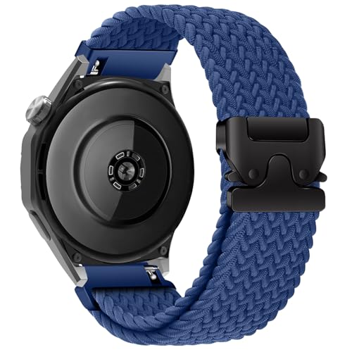 22mm 時計バンド Huawei Watch GT 5 Pro / Watch GT 5 / Watch GT 4 / Watch GT 3 46mm ナイロン 編組 交換バンド 伸縮性 速乾性 サイズ調節 スポーツ 編み込みベルト 交換ベルト Huawei Watch 4 Pro 48mm / Watch 4 / Watch 3 / Watch 3 Pro 46mm (ブルー) ... 22mm 時計バンド Huawei Watch GT 5 Pro / Watch GT 5 / Watch GT 4 / Watch GT 3 46mm ナイロン 編組 交換バンド 伸縮性 速乾性 サイズ調節 スポーツ 編み込みベルト 交換ベルト Huawei Watch 4 Pro 48mm / Watch 4 / Watch 3 / Watch 3 Pro 46mm (ブルー) ...