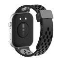 送料無料 Huawei Watch Fit 3 交換ベルトスマートウォッチバンド スポーツストラップ 簡単クリック 簡単調整 防水 ソフト 超軽量 通気性 快適性 交換ベルト 男女兼用 磁気クラスプ クイックリリース 替えベルト用の HUAWEI WATCH FIT3 (ブラ