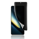 Xiaomi POCO F6 Pro フィルム 覗き見防止 保護フィルム 指紋認証対応 柔らかい TPU 自動修復 POCO F6Pro 対応 3D曲面保護ガラスフィルム インストールツール付き 貼り付け簡単 浮き防止 高透過率 貼り付け簡単 ソフト TPU POCO F6Pro のぞき見 防止 フィルム ...