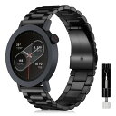 CMF by Nothing Watch 2 Pro 交換バンド ステンレス製 交換ベルト 交換簡単 通気 替えバンド 耐摩耗性 耐食性 時計バンド 調整器具付き 長さ調節可能 CMF by Nothing Watch 2 Pro対応 換えベルト (ブラック) 送料無料